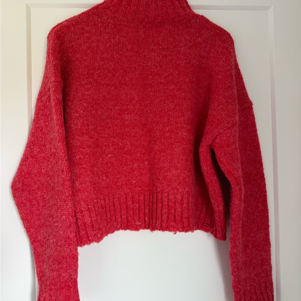 Cozy Red Sweater
